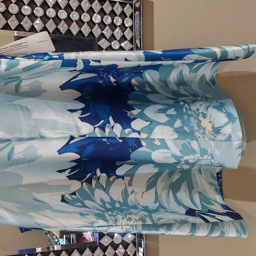 Nwt Kay Unger size 6 dress blue - Picture 9 of 14
